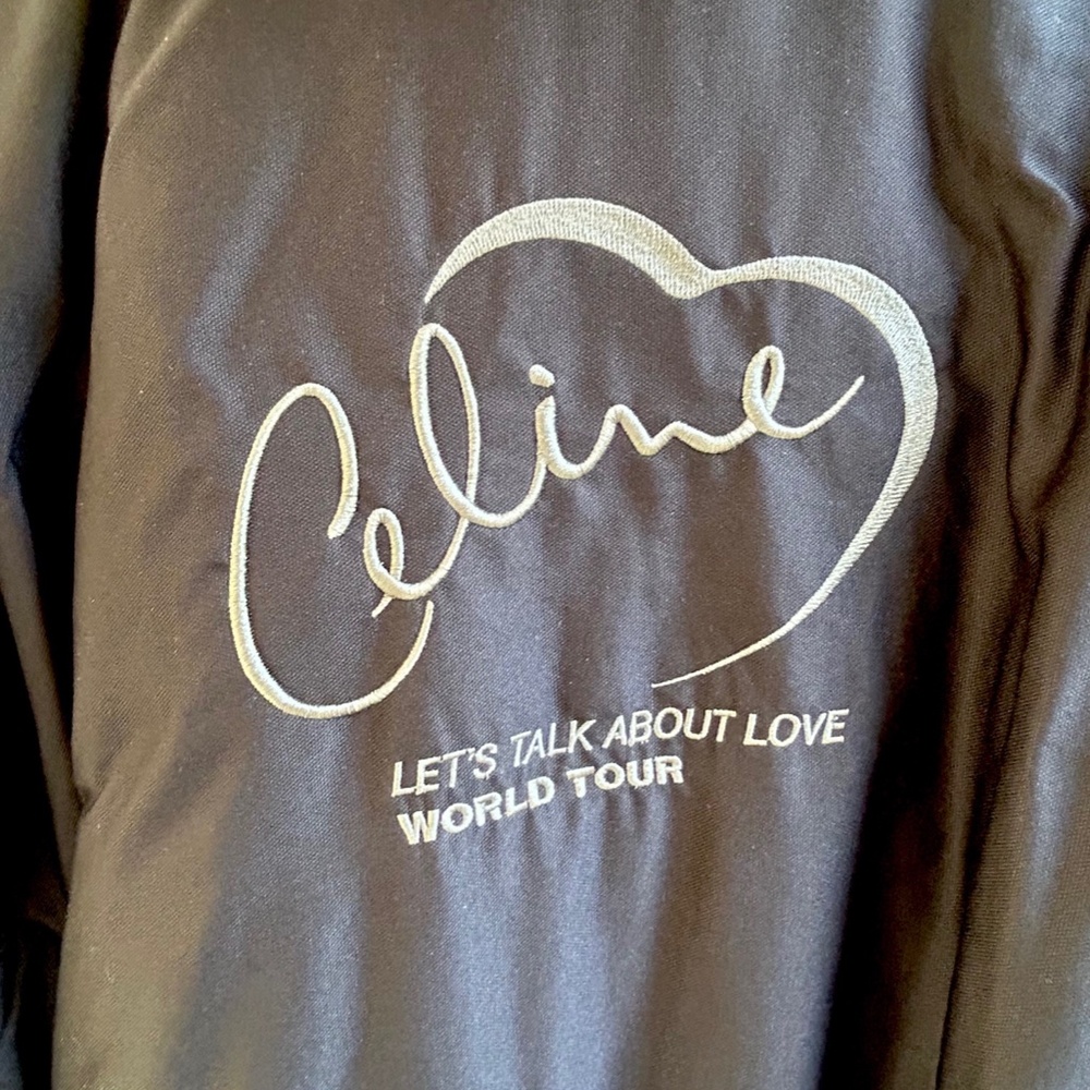 Vintage/Rare Kanuk Black Parka Jacket / Size 6 / Celine Dion World Tour